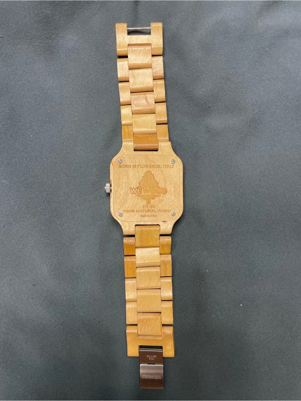 WEWOOD Natural Wood Bracelet Watch - Light Wood